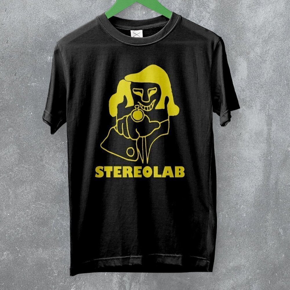 Stereolab Cliff Experimental Rock Band s Music Graphic Album T-Shirt.